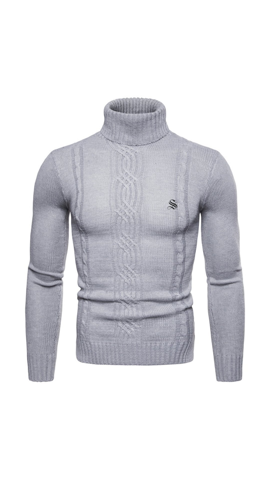 Bonzai - High Neck Sweater for Men - Sarman Fashion - Wholesale Clothing Fashion Brand for Men from Canada