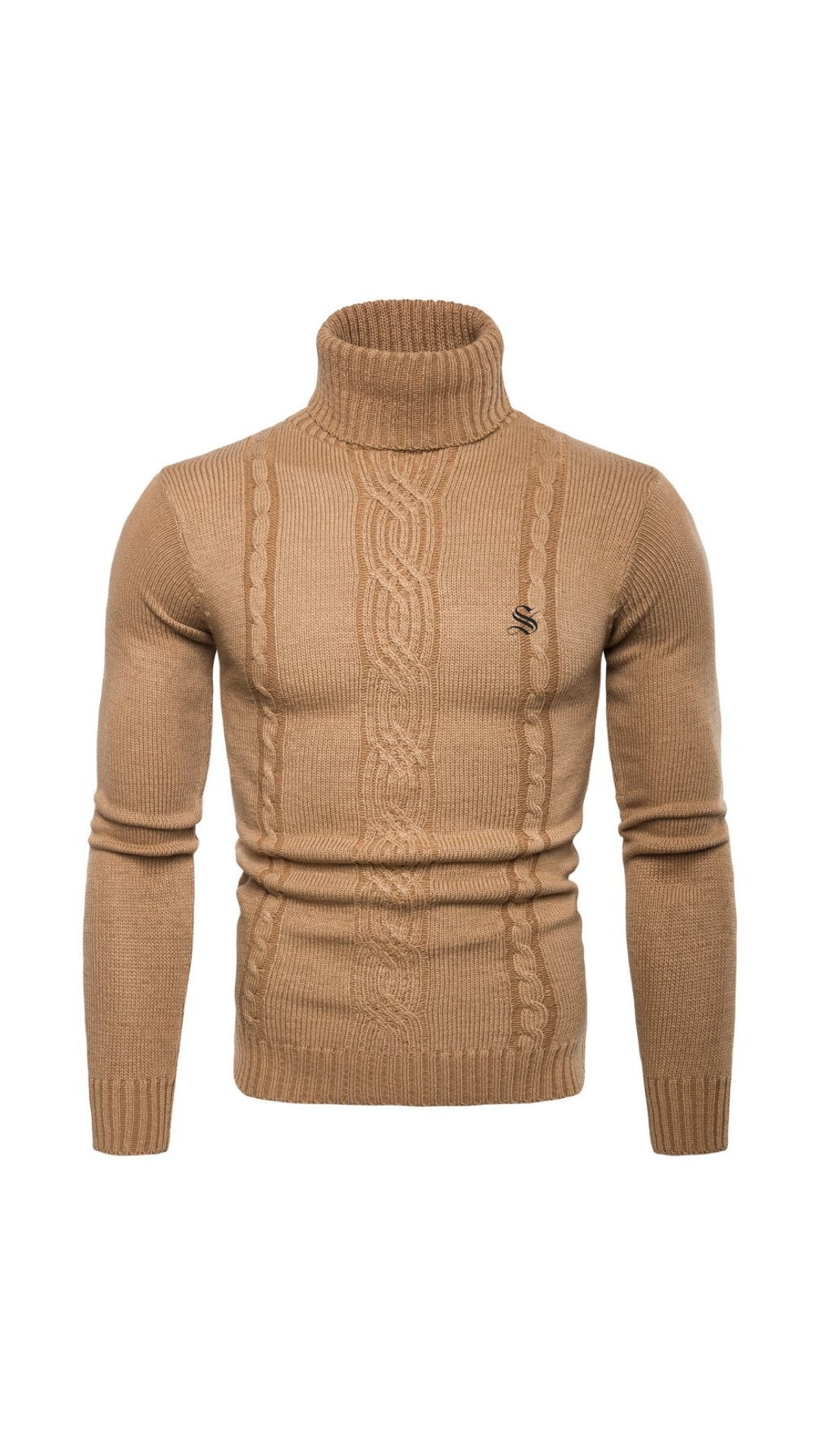 Bonzai - High Neck Sweater for Men - Sarman Fashion - Wholesale Clothing Fashion Brand for Men from Canada