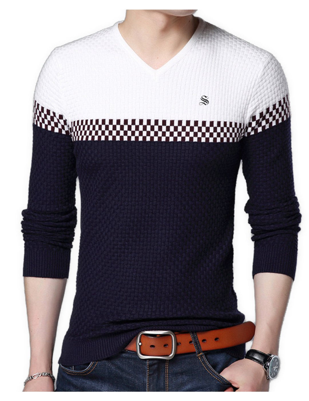 Boom - Sweater for Men - Sarman Fashion - Wholesale Clothing Fashion Brand for Men from Canada