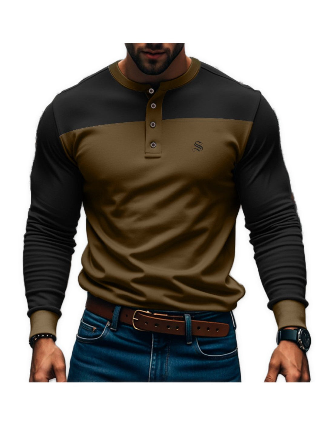 Boomiua 2 - Long Sleeves Shirt for Men - Sarman Fashion - Wholesale Clothing Fashion Brand for Men from Canada