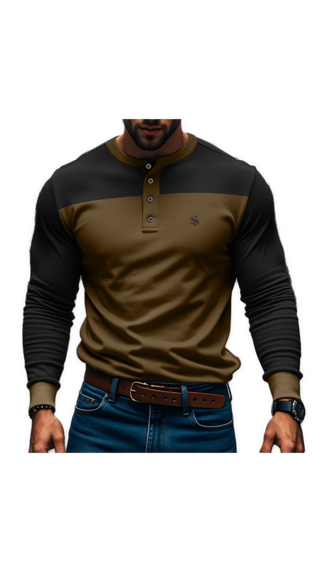 Boomiua 2 - Long Sleeves Shirt for Men - Sarman Fashion - Wholesale Clothing Fashion Brand for Men from Canada