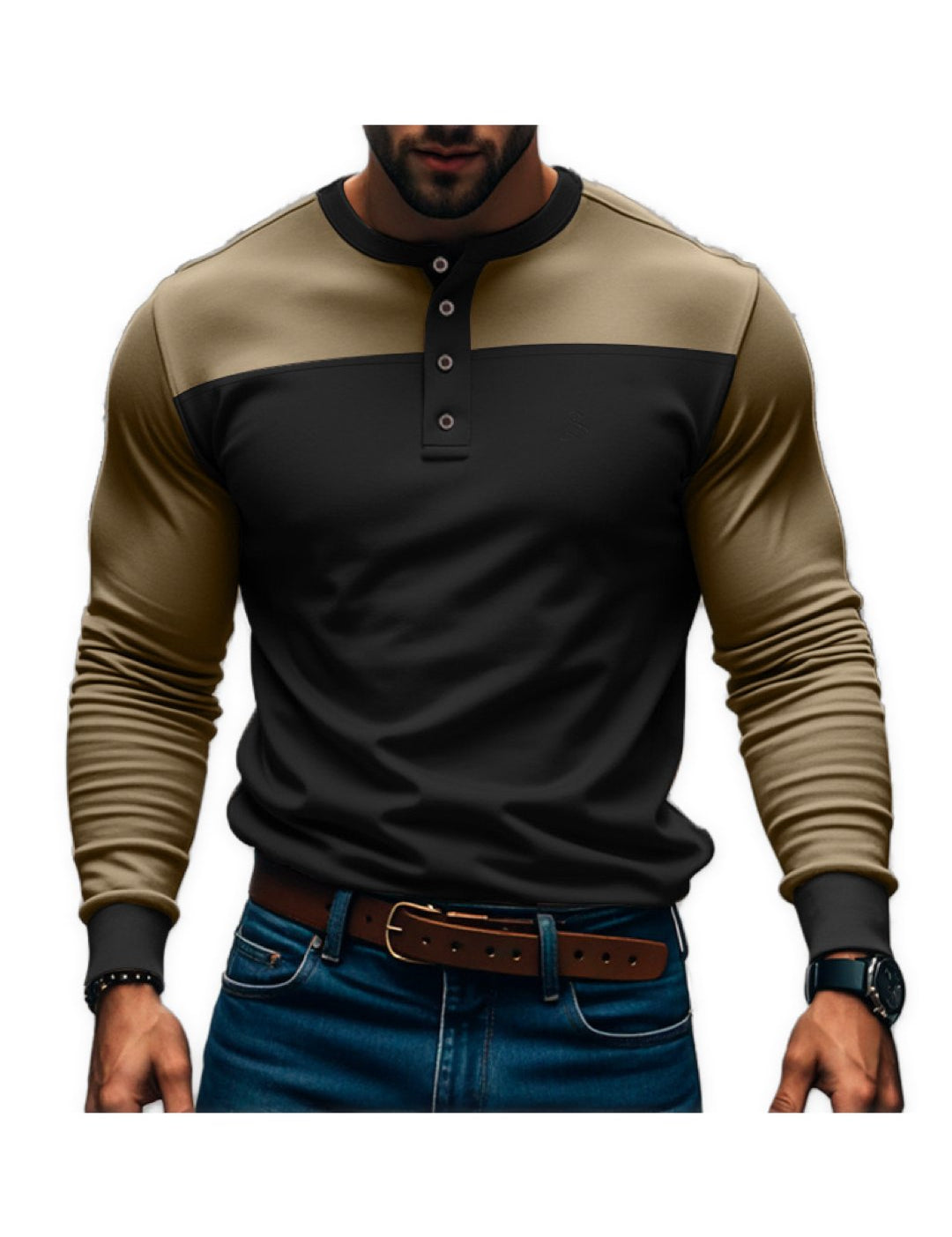 Boomiua 2 - Long Sleeves Shirt for Men - Sarman Fashion - Wholesale Clothing Fashion Brand for Men from Canada