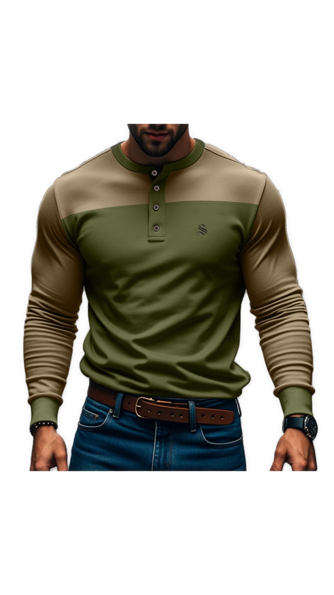 Boomiua 2 - Long Sleeves Shirt for Men - Sarman Fashion - Wholesale Clothing Fashion Brand for Men from Canada