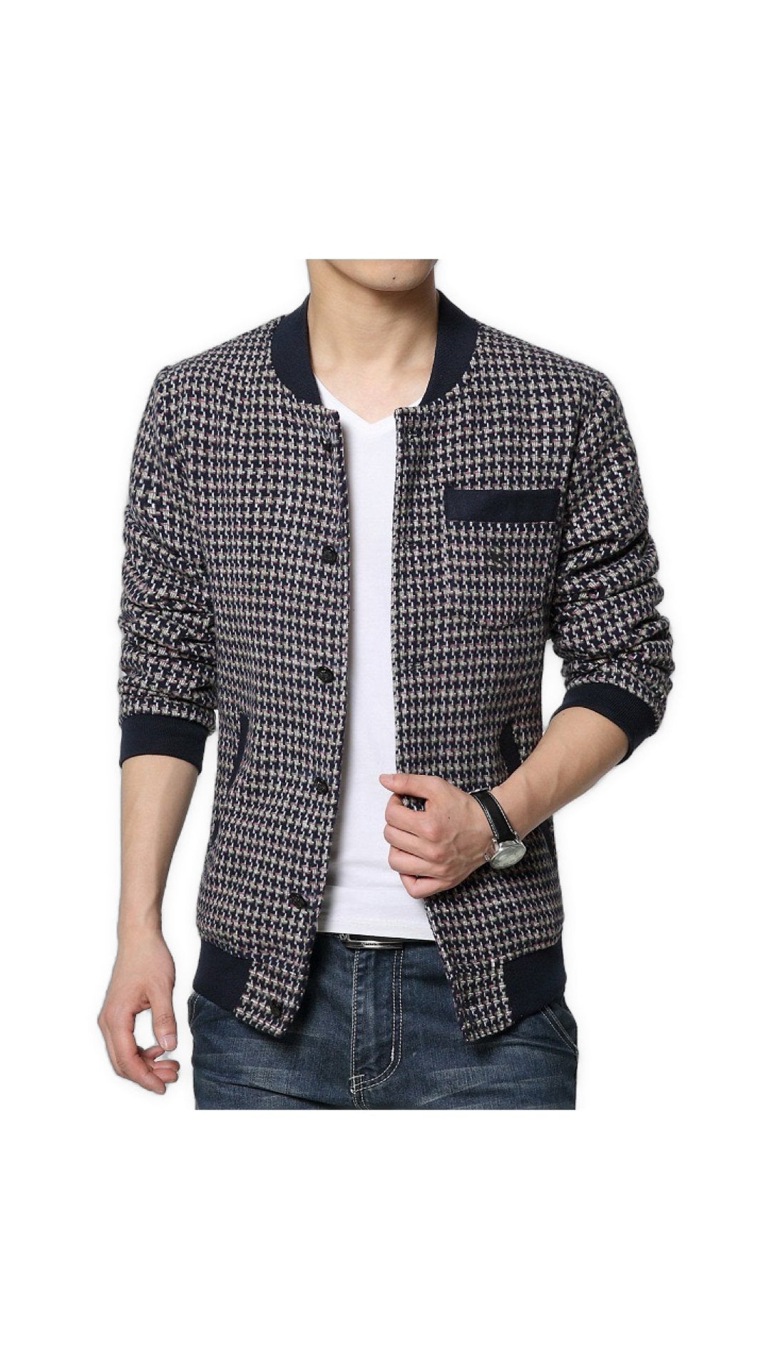 BPL 4 - Long Sleeve Jacket for Men - Sarman Fashion - Wholesale Clothing Fashion Brand for Men from Canada