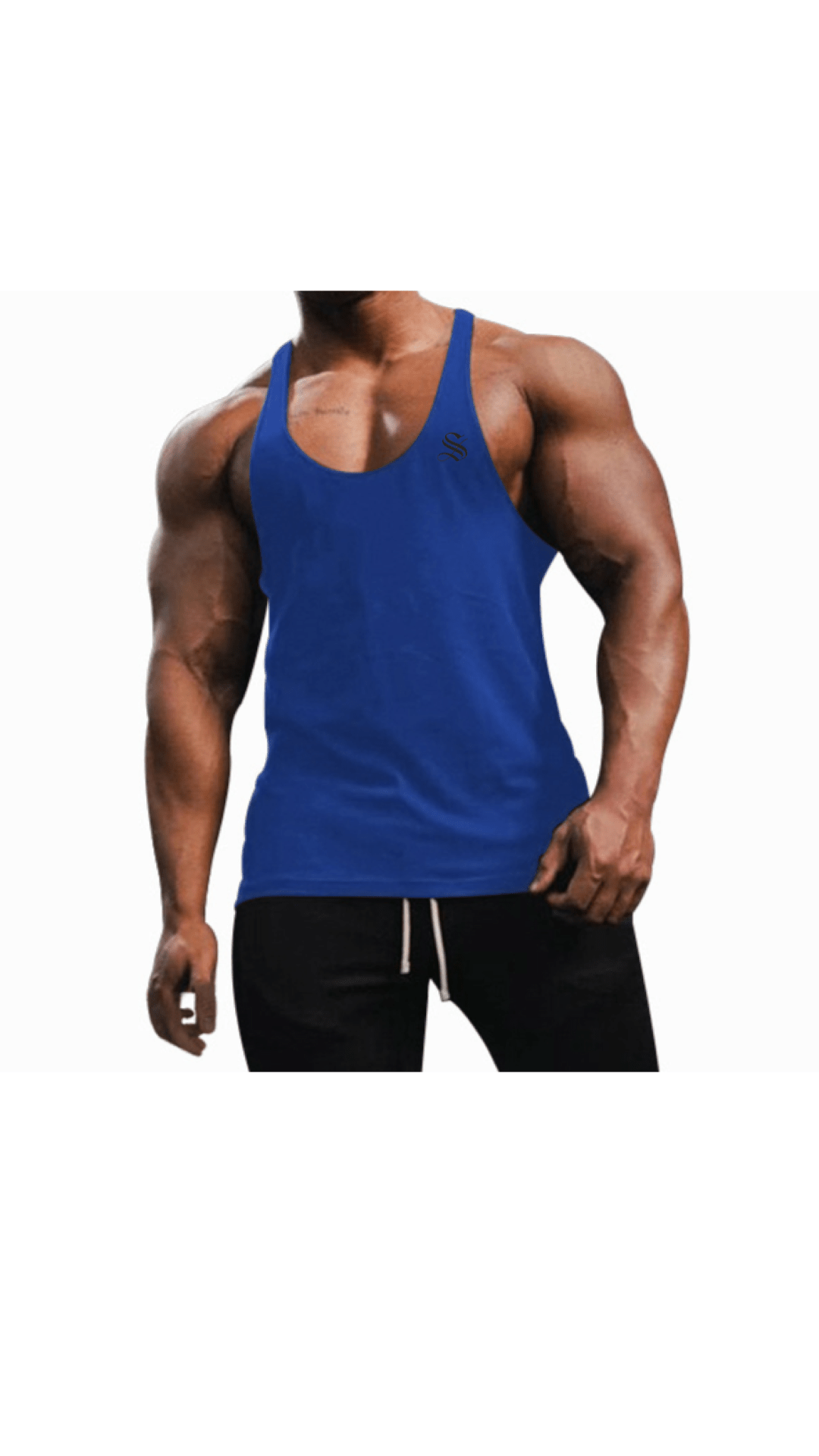 BTS 2 - Tank Top for Men - Sarman Fashion - Wholesale Clothing Fashion Brand for Men from Canada