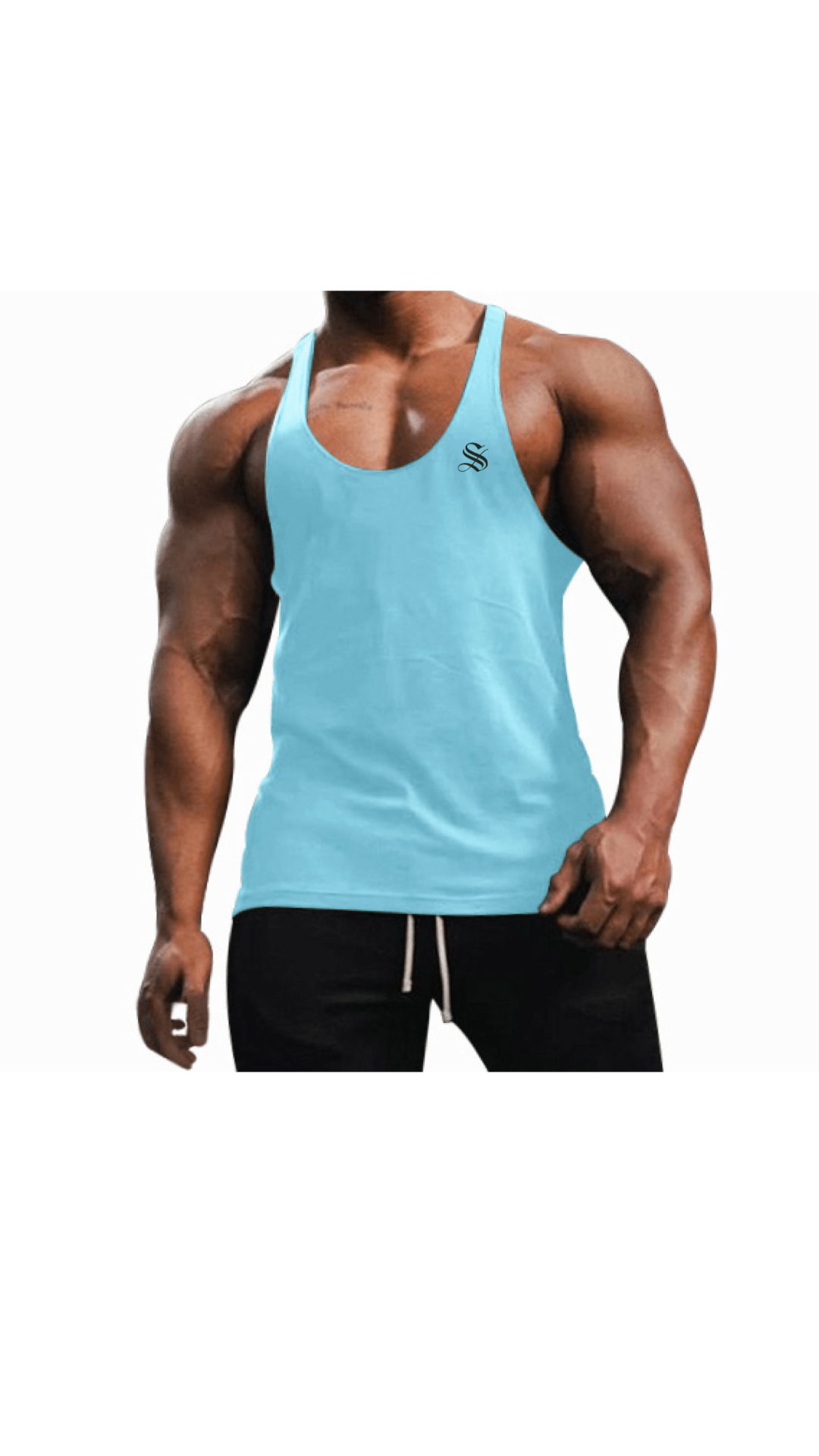 BTS 2 - Tank Top for Men - Sarman Fashion - Wholesale Clothing Fashion Brand for Men from Canada