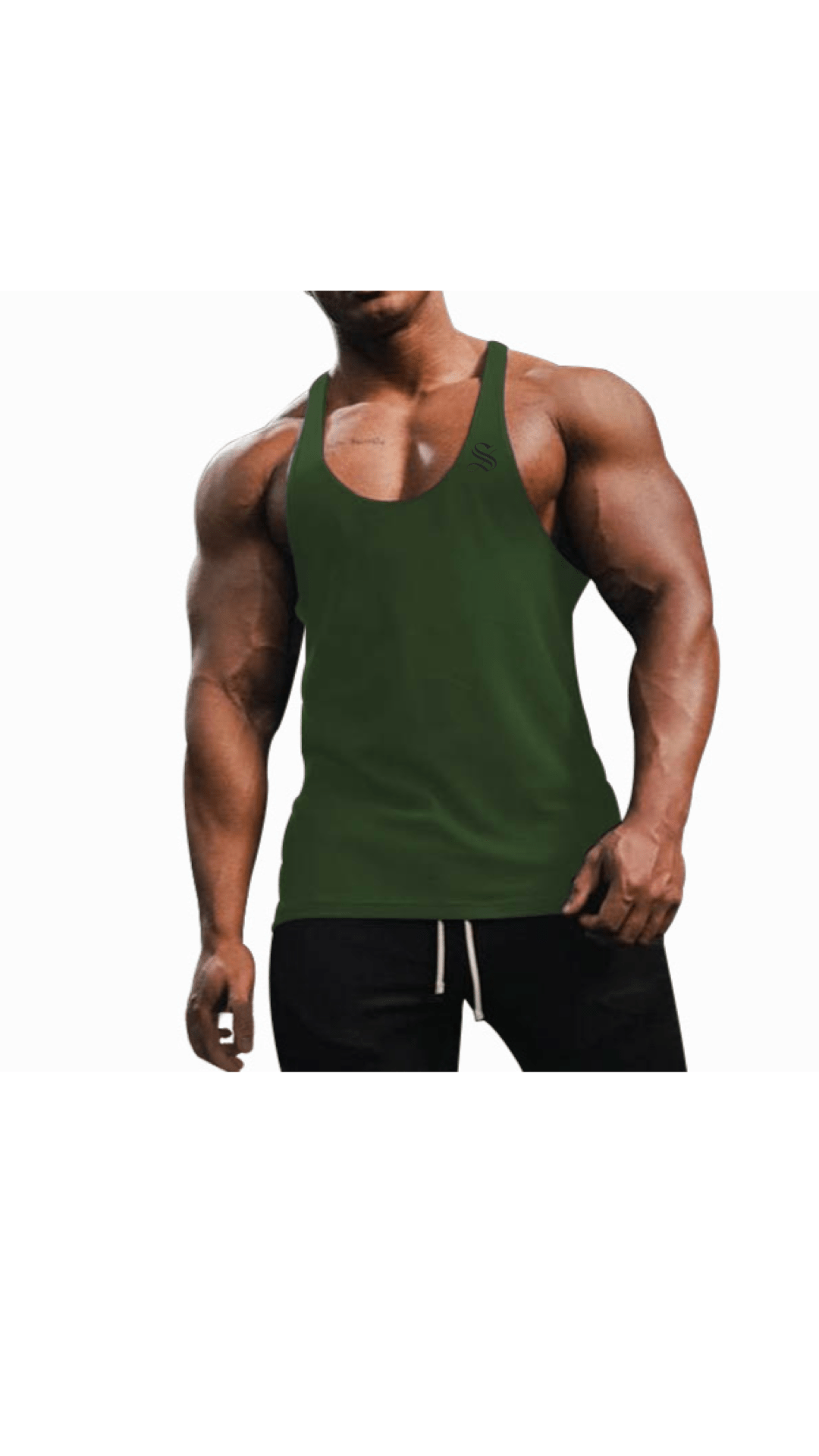 BTS 2 - Tank Top for Men - Sarman Fashion - Wholesale Clothing Fashion Brand for Men from Canada