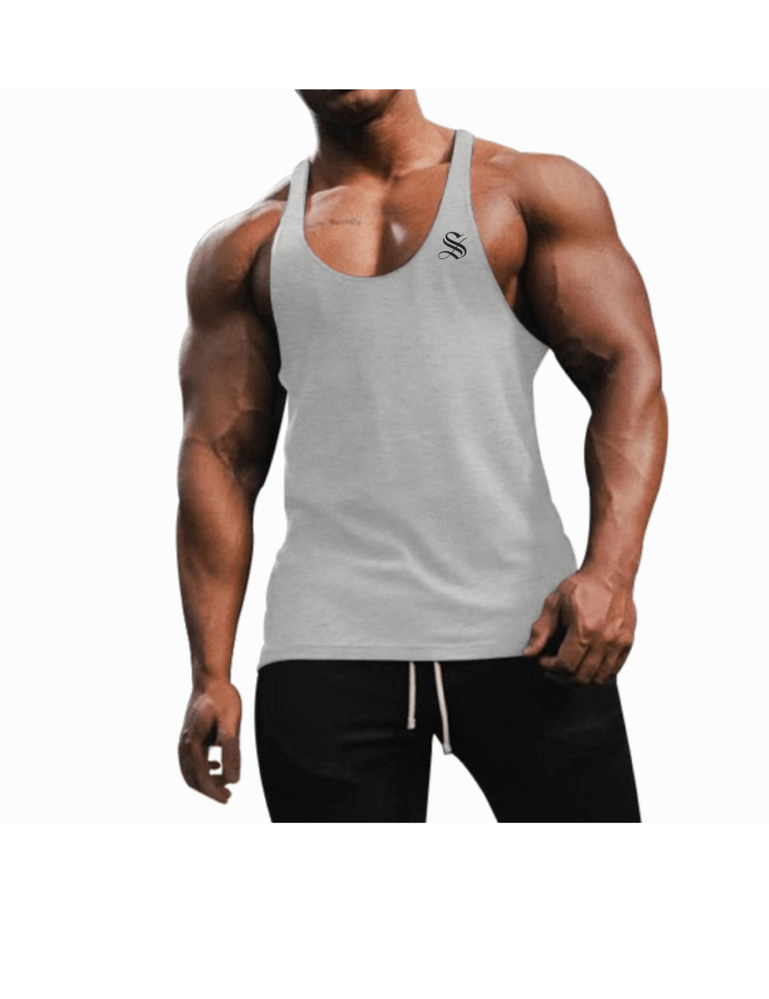 BTS 2 - Tank Top for Men - Sarman Fashion - Wholesale Clothing Fashion Brand for Men from Canada