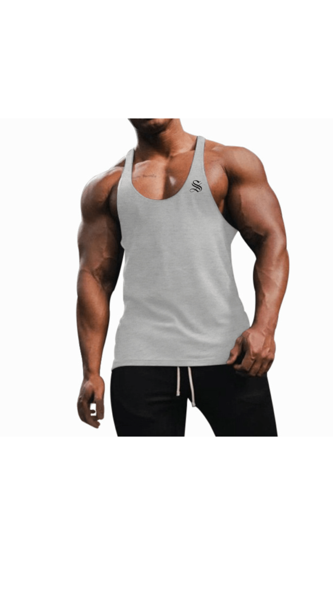 BTS 2 - Tank Top for Men - Sarman Fashion - Wholesale Clothing Fashion Brand for Men from Canada