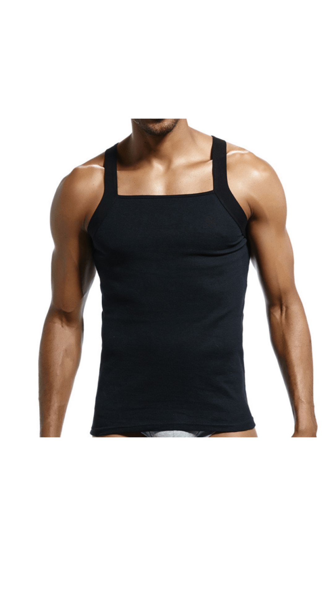 BTS 3 - Tank Top for Men - Sarman Fashion - Wholesale Clothing Fashion Brand for Men from Canada