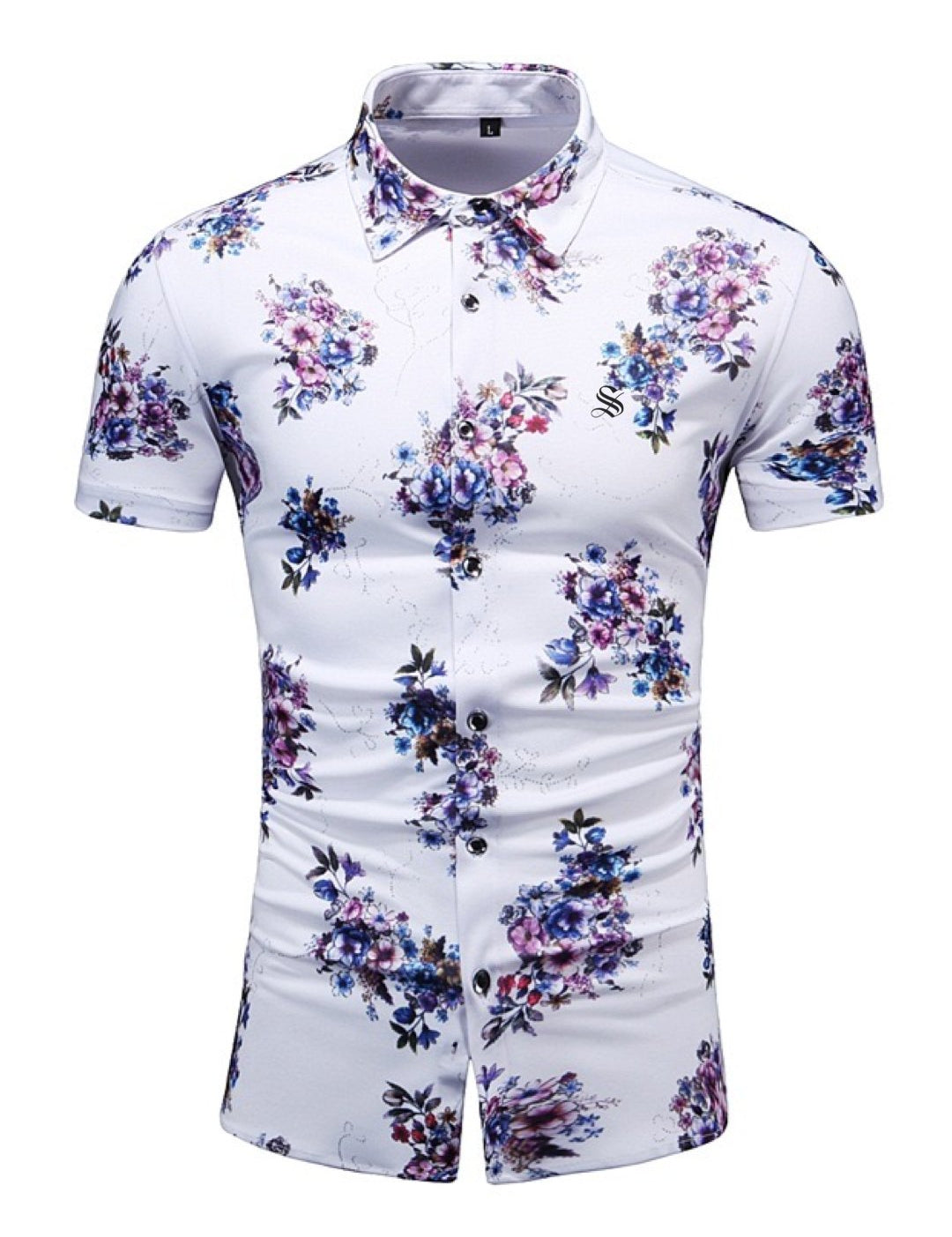 Buzi - Short Sleeves Shirt for Men - Sarman Fashion - Wholesale Clothing Fashion Brand for Men from Canada