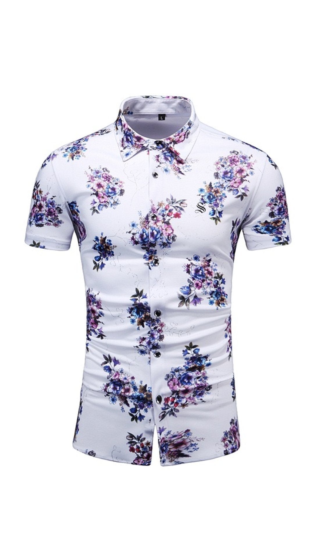 Buzi - Short Sleeves Shirt for Men - Sarman Fashion - Wholesale Clothing Fashion Brand for Men from Canada