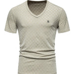 Camin - V-Neck T-Shirt for Men - Sarman Fashion - Wholesale Clothing Fashion Brand for Men from Canada