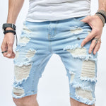 Cayo Coco 2 - Jeans Shorts for Men - Sarman Fashion - Wholesale Clothing Fashion Brand for Men from Canada