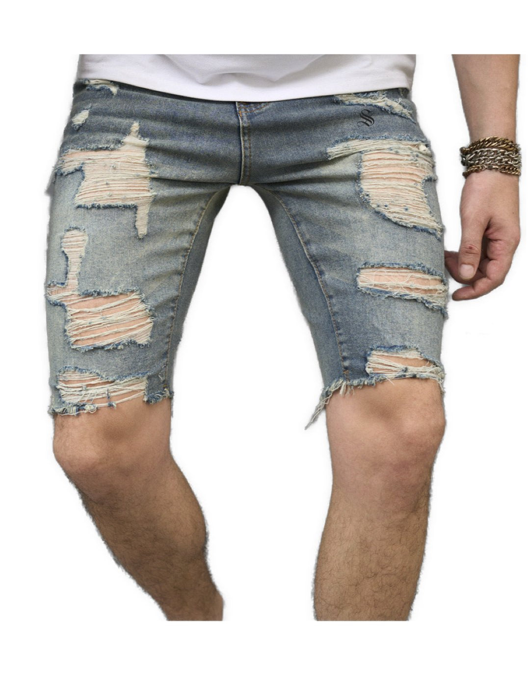 Cayo Coco 3 - Jeans Shorts for Men - Sarman Fashion - Wholesale Clothing Fashion Brand for Men from Canada