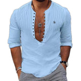 Ceba 2 - V - Neck T - Shirt for Men - Sarman Fashion - Wholesale Clothing Fashion Brand for Men from Canada