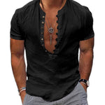 Ceba - V-Neck T-Shirt for Men - Sarman Fashion - Wholesale Clothing Fashion Brand for Men from Canada