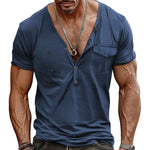 Charman 2 - V-Neck T-Shirt for Men - Sarman Fashion - Wholesale Clothing Fashion Brand for Men from Canada