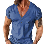 Charman 3 - V-Neck T-Shirt for Men - Sarman Fashion - Wholesale Clothing Fashion Brand for Men from Canada