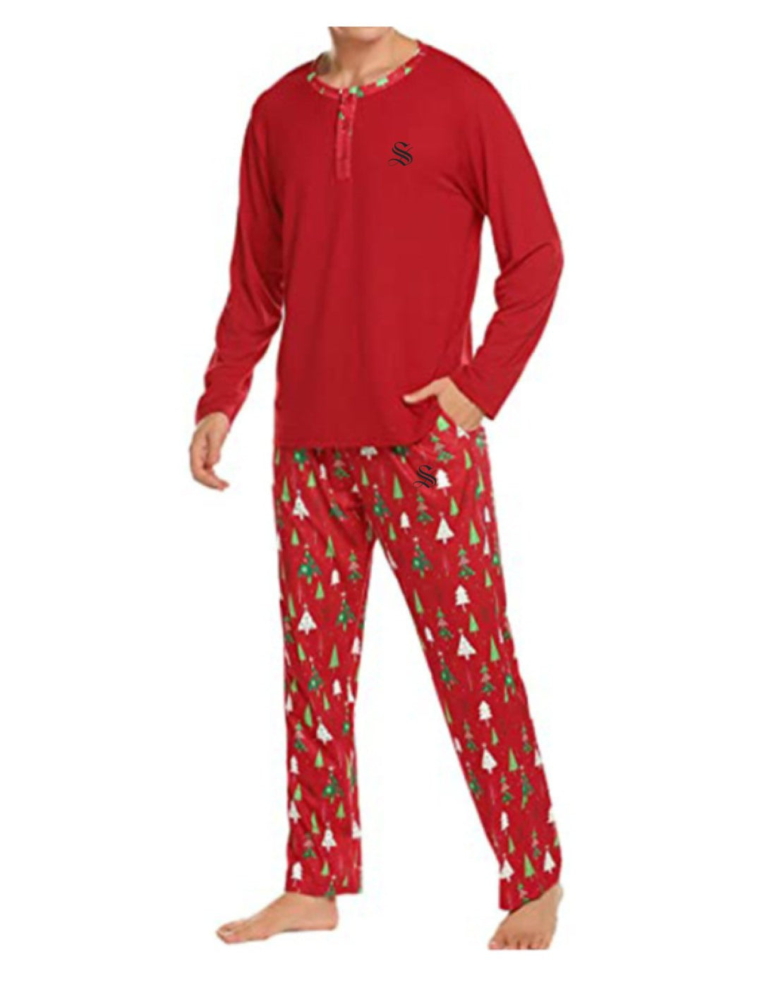 Christmas 10 - Pajamas Complete set for Men - Sarman Fashion - Wholesale Clothing Fashion Brand for Men from Canada