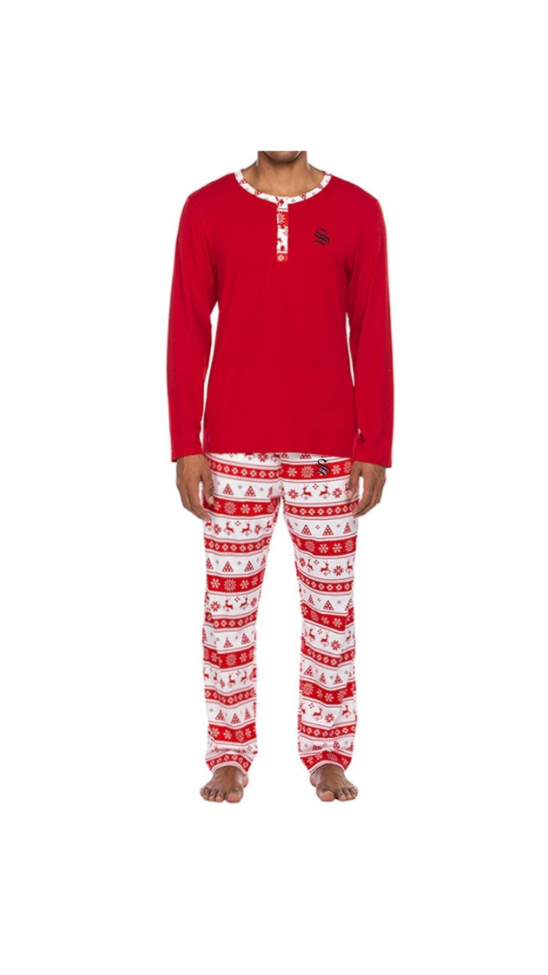 Christmas 12 - Pajamas Complete set for Men - Sarman Fashion - Wholesale Clothing Fashion Brand for Men from Canada