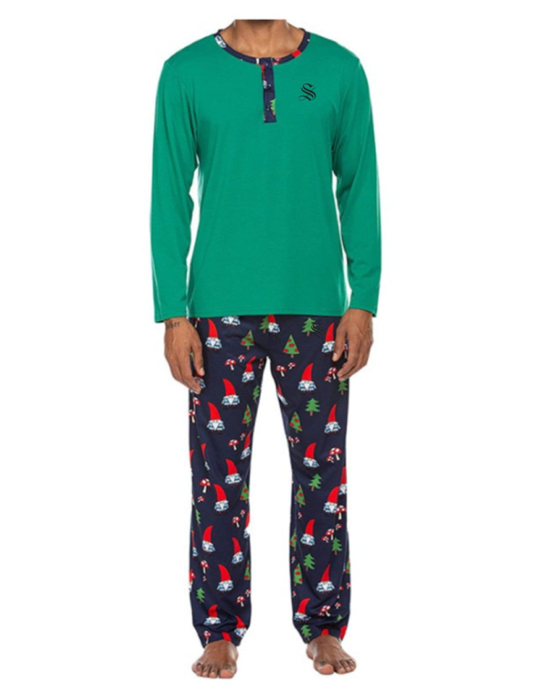 Christmas 13 - Pajamas Complete set for Men - Sarman Fashion - Wholesale Clothing Fashion Brand for Men from Canada