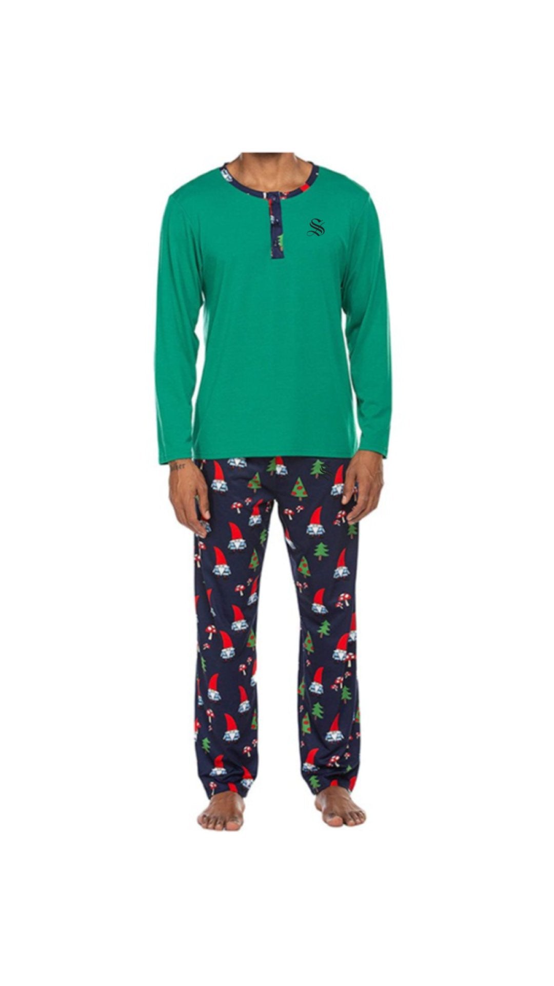 Christmas 13 - Pajamas Complete set for Men - Sarman Fashion - Wholesale Clothing Fashion Brand for Men from Canada