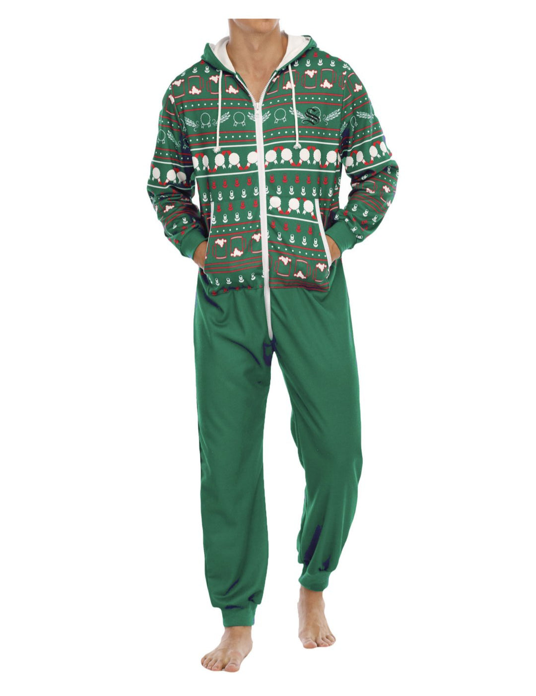 Christmas 3 - Pajamas Complete set for Men - Sarman Fashion - Wholesale Clothing Fashion Brand for Men from Canada