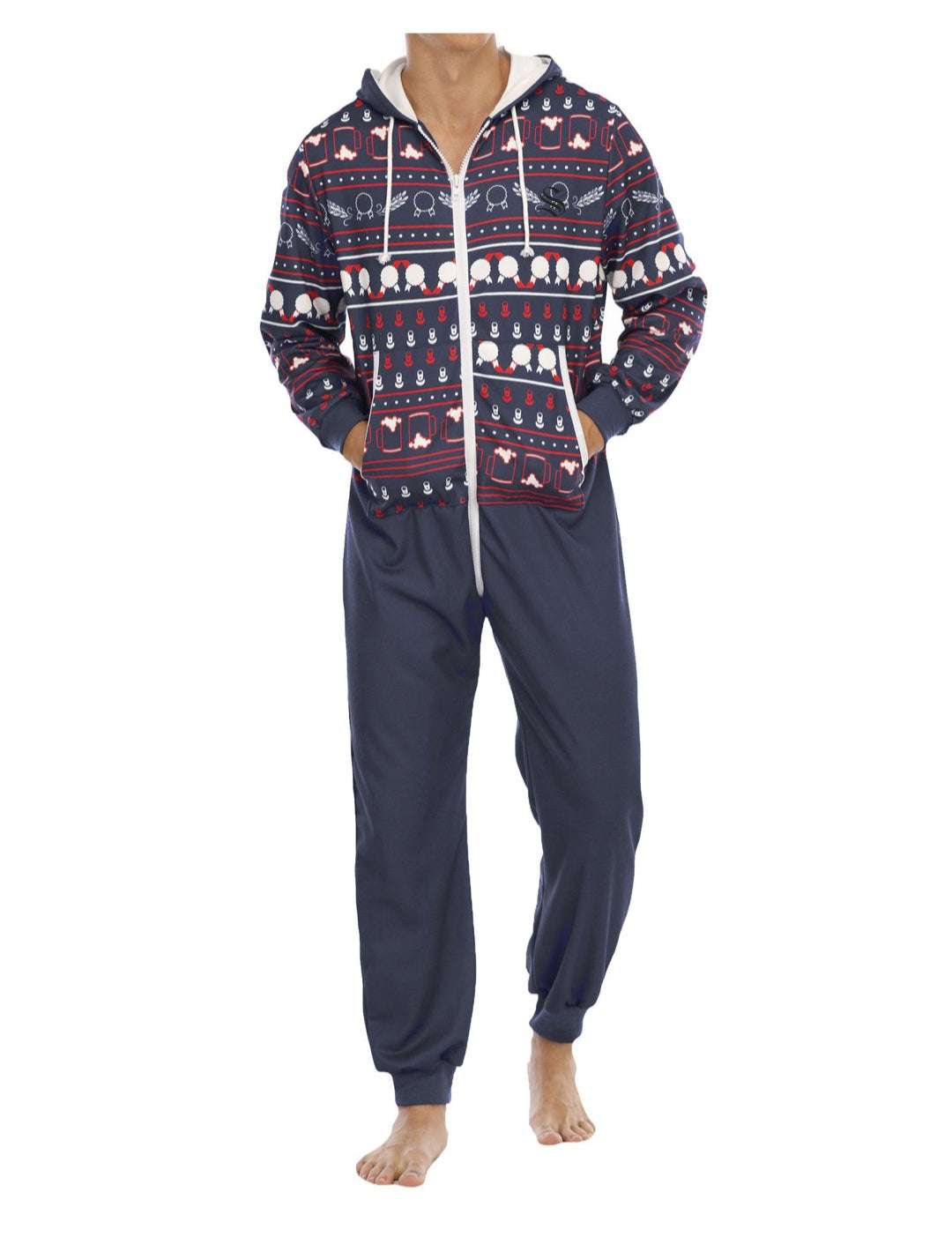 Christmas 5 - Pajamas Complete set for Men - Sarman Fashion - Wholesale Clothing Fashion Brand for Men from Canada