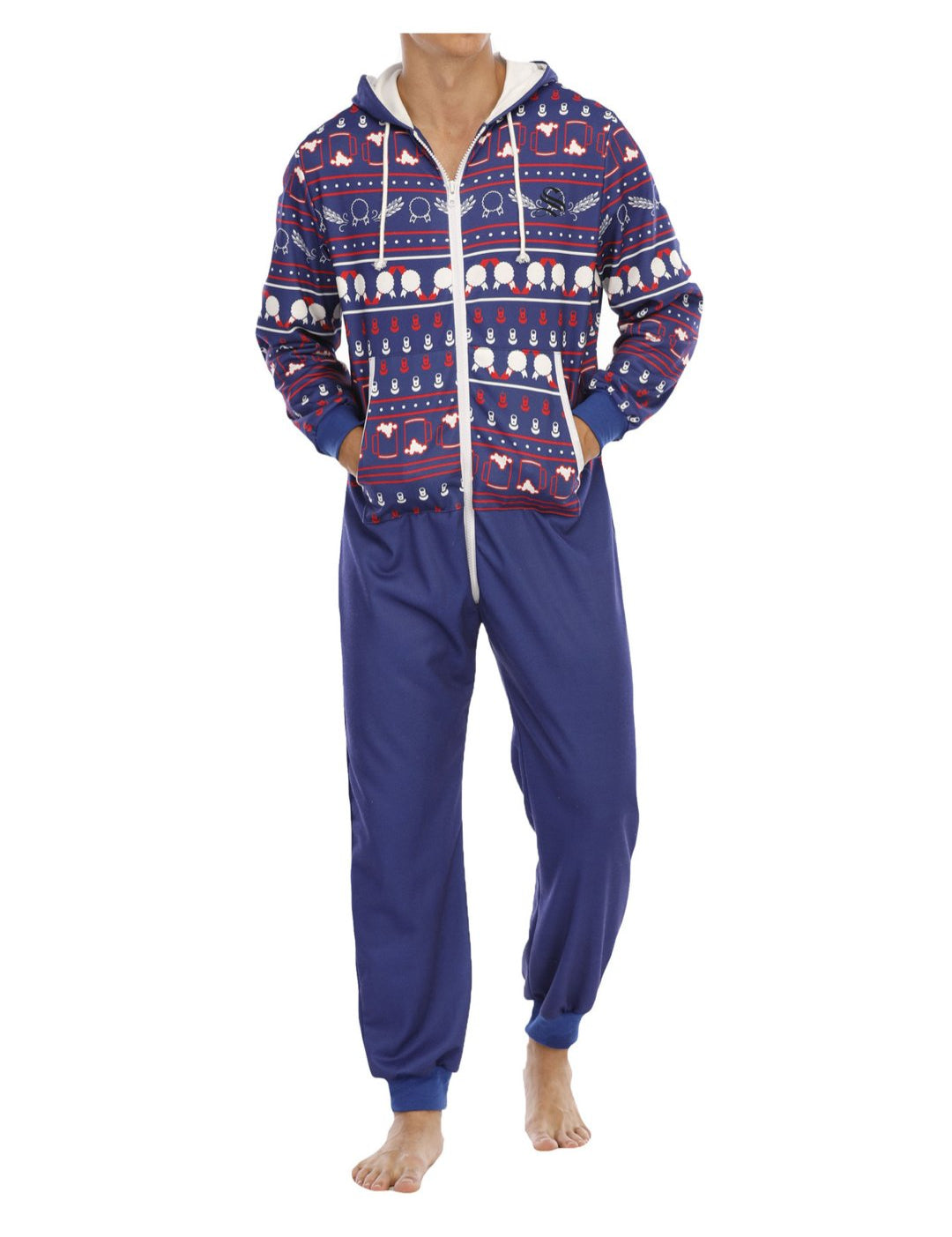 Christmas 6 - Pajamas Complete set for Men - Sarman Fashion - Wholesale Clothing Fashion Brand for Men from Canada