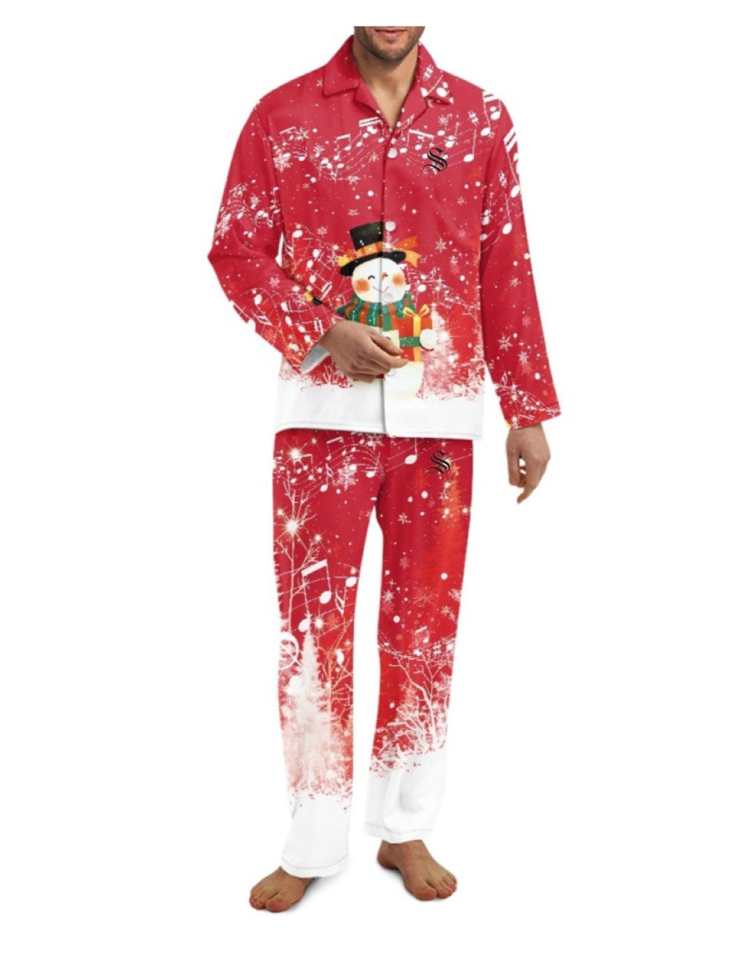 Christmas 7 - Pajamas Complete set for Men - Sarman Fashion - Wholesale Clothing Fashion Brand for Men from Canada