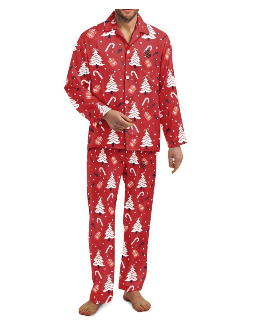 Christmas 9 - Pajamas Complete set for Men - Sarman Fashion - Wholesale Clothing Fashion Brand for Men from Canada