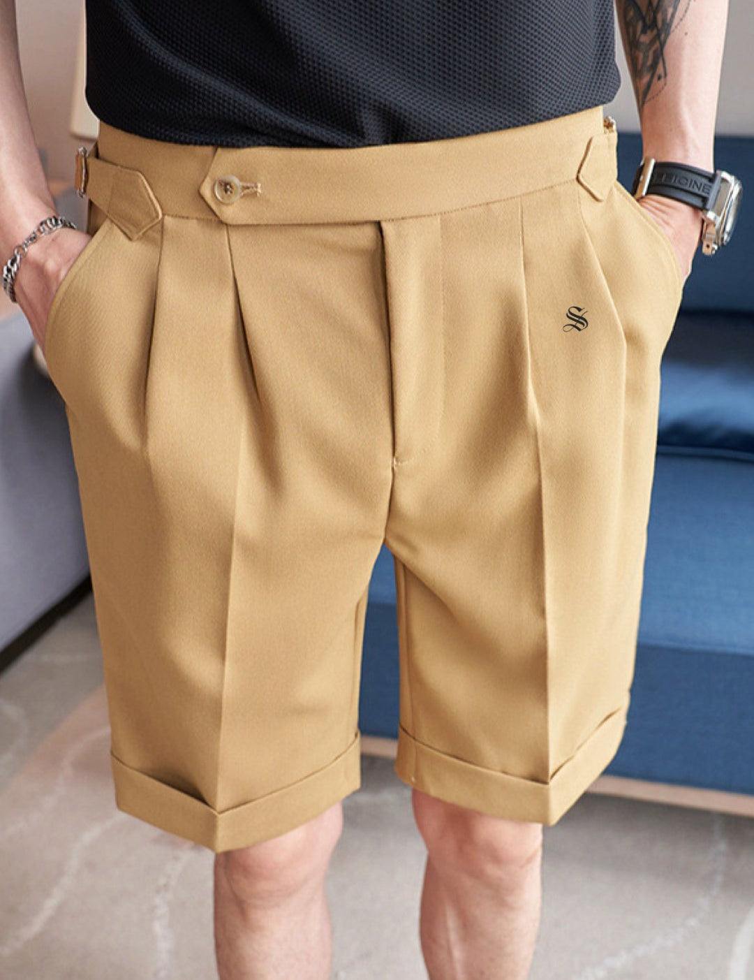 Classic 2 - Shorts for Men - Sarman Fashion - Wholesale Clothing Fashion Brand for Men from Canada