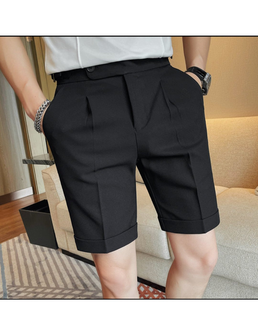 Classic 5 - Shorts for Men - Sarman Fashion - Wholesale Clothing Fashion Brand for Men from Canada