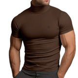 Classolo 2 - High Neck T - shirt for Men - Sarman Fashion - Wholesale Clothing Fashion Brand for Men from Canada