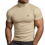 Classolo 2 - High Neck T - shirt for Men - Sarman Fashion - Wholesale Clothing Fashion Brand for Men from Canada