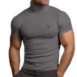 Classolo 2 - High Neck T - shirt for Men - Sarman Fashion - Wholesale Clothing Fashion Brand for Men from Canada