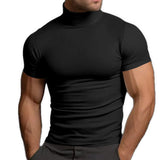 Classolo 2 - High Neck T - shirt for Men - Sarman Fashion - Wholesale Clothing Fashion Brand for Men from Canada