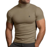 Classolo 2 - High Neck T - shirt for Men - Sarman Fashion - Wholesale Clothing Fashion Brand for Men from Canada