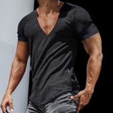 Comuniatu 2 - V-Neck T-Shirt for Men - Sarman Fashion - Wholesale Clothing Fashion Brand for Men from Canada