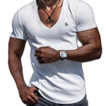 Comuniatu 2 - V-Neck T-Shirt for Men - Sarman Fashion - Wholesale Clothing Fashion Brand for Men from Canada