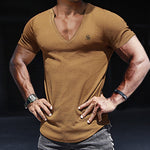 Comuniatu 2 - V-Neck T-Shirt for Men - Sarman Fashion - Wholesale Clothing Fashion Brand for Men from Canada