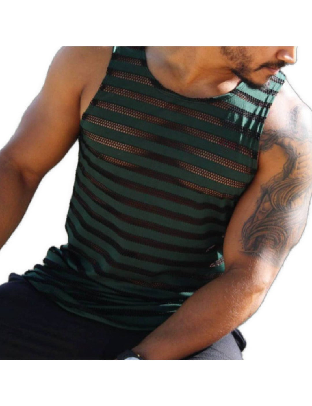 Comuniatu 22 - Tank Top for Men - Sarman Fashion - Wholesale Clothing Fashion Brand for Men from Canada