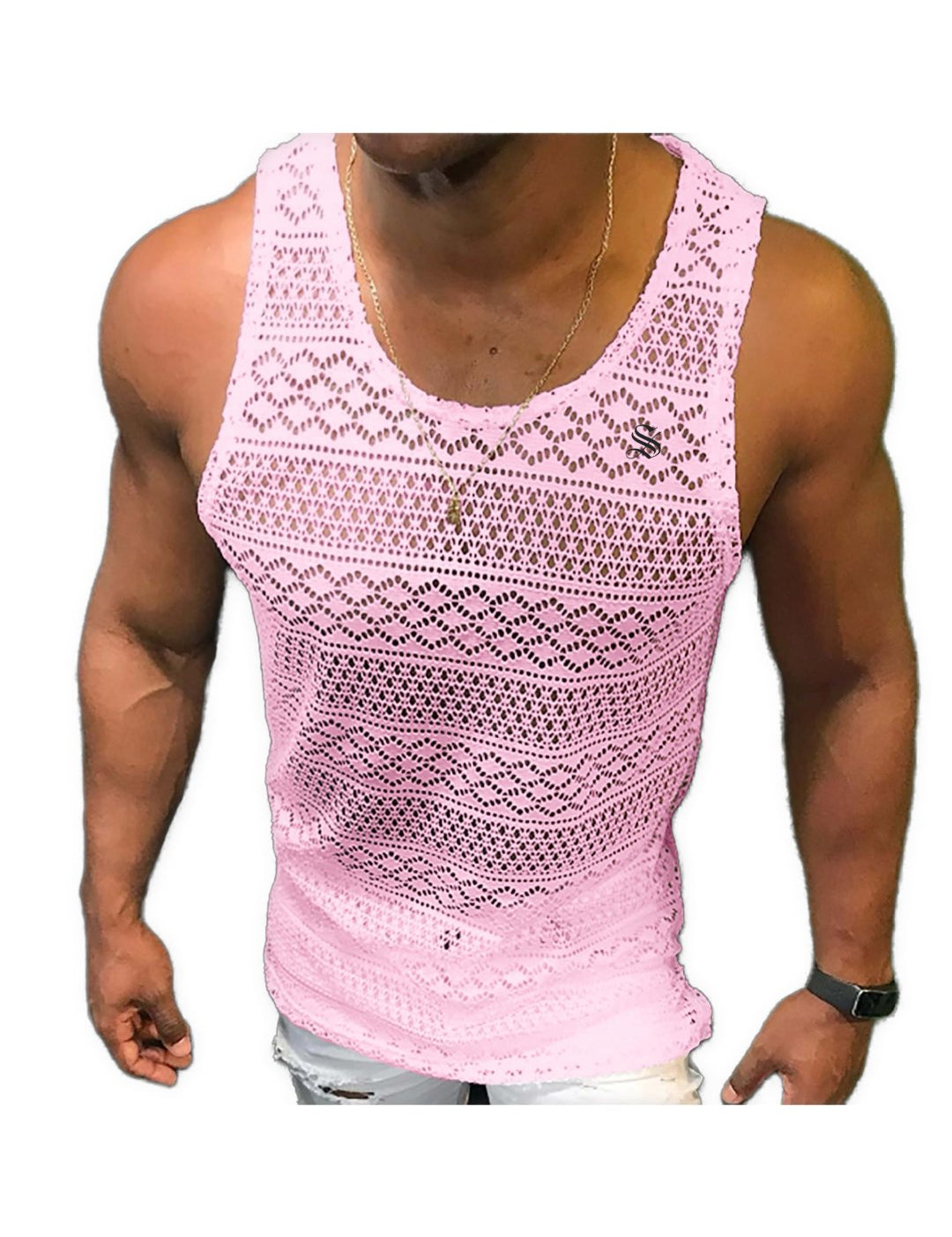 Comuniatu 22 - Tank Top for Men - Sarman Fashion - Wholesale Clothing Fashion Brand for Men from Canada