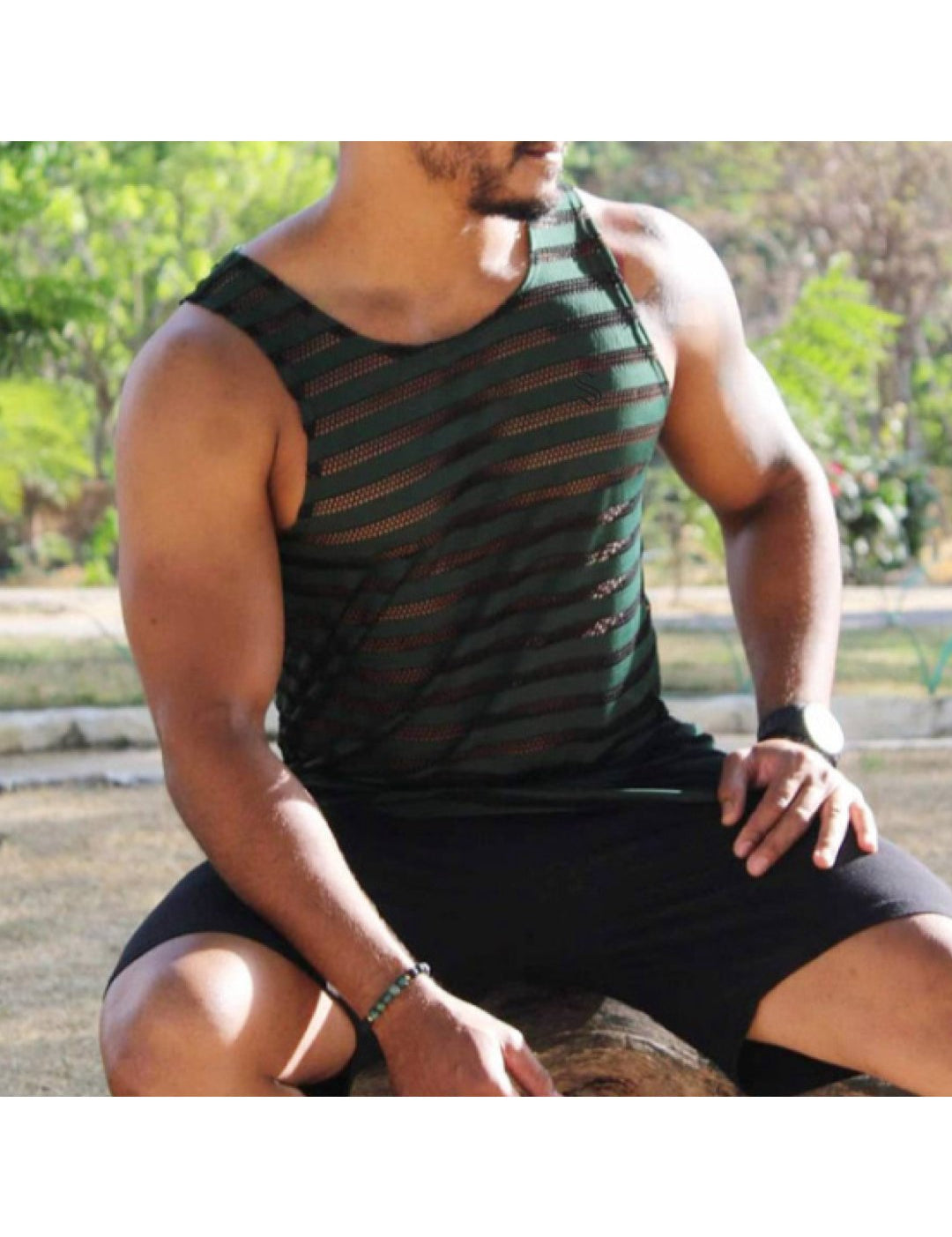 Comuniatu 22 - Tank Top for Men - Sarman Fashion - Wholesale Clothing Fashion Brand for Men from Canada