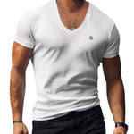 Comuniatu 7 - V-Neck T-Shirt for Men - Sarman Fashion - Wholesale Clothing Fashion Brand for Men from Canada