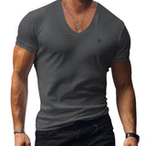 Comuniatu 7 - V-Neck T-Shirt for Men - Sarman Fashion - Wholesale Clothing Fashion Brand for Men from Canada