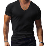 Comuniatu 7 - V-Neck T-Shirt for Men - Sarman Fashion - Wholesale Clothing Fashion Brand for Men from Canada