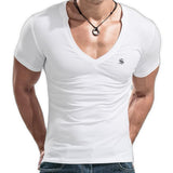 Comuniatu 8 - V-Neck T-Shirt for Men - Sarman Fashion - Wholesale Clothing Fashion Brand for Men from Canada