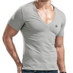 Comuniatu 8 - V-Neck T-Shirt for Men - Sarman Fashion - Wholesale Clothing Fashion Brand for Men from Canada